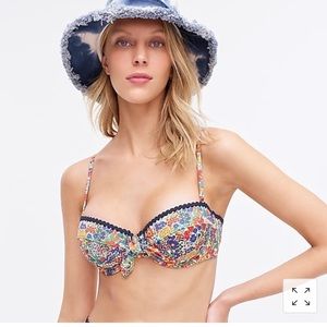 J. Crew Rickrack bikini